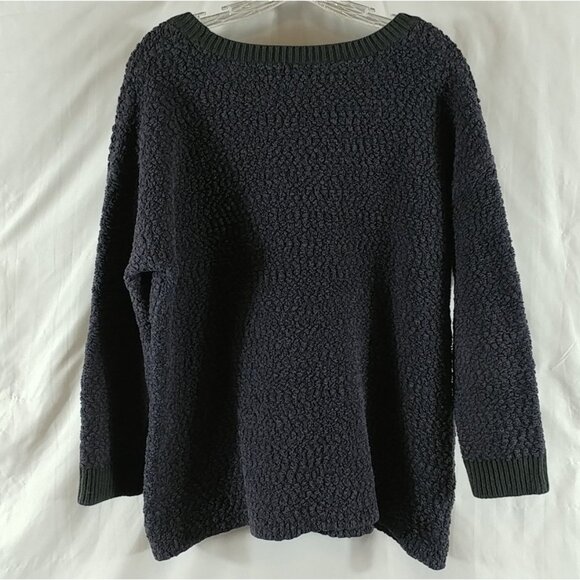 Torrid Women's Black Long Sleeve Bulky Sherpa Pullover Sweater Plus Size 2X - Picture 3 of 8